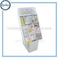 Customized Paper Poster Book Brochure Display Stand,Color Printing Foldable Advertisement Brochure Display Stand